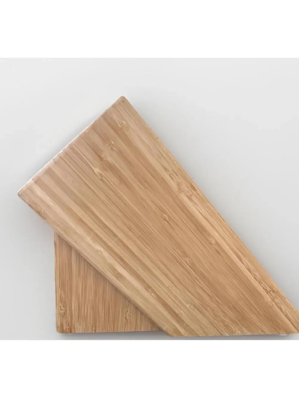 SHUN Bamboo Knife Block in Natural Brown